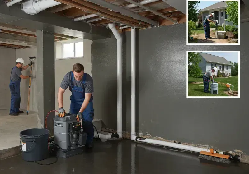 Basement Waterproofing and Flood Prevention process in Sneedville, TN